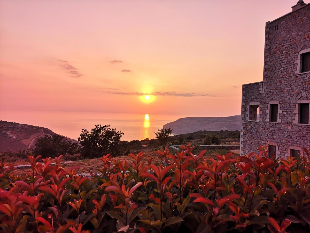Villa Sunset View Stone House, Areopoli Mani Exterior foto